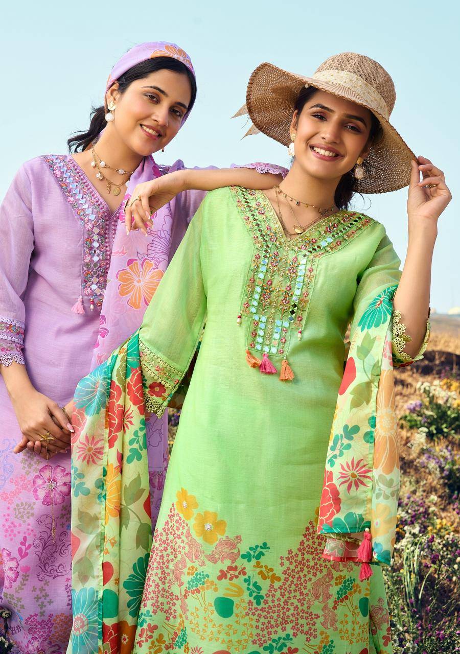 Anju fabrics rhythm vol 2 Kurti exporter in Ahmedabad